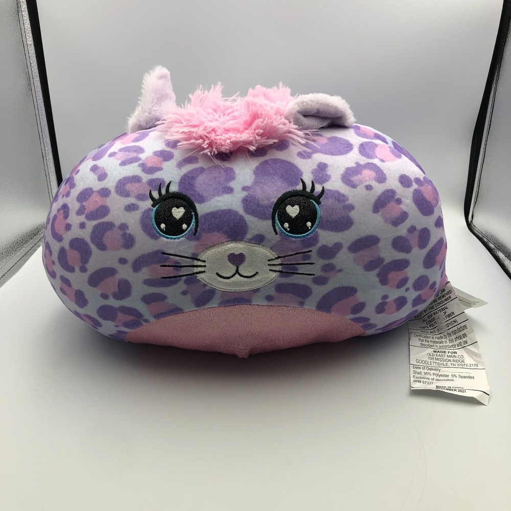 Smoothie‎ kittycorn pillow plush animal cat Squish Cat  Stuffed Kitty Nap 9"